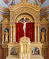 * Nomination Main altar of the parish church of Urtijëi build in the second half of the 18th century. --Moroder 08:34, 22 March 2020 (UTC) * Promotion  Support Good quality. --Tournasol7 08:43, 22 March 2020 (UTC)