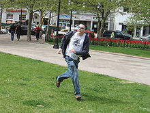 Gregg Housh, against whom the Church filed criminal complaints, at a May 2008 protest Gregg Housh.jpg