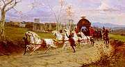 Thumbnail for File:Hadrian returns from Tivoli by Ettore Forti.jpg