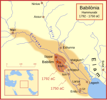 La Babilònia de Hammurabi, 1792 al 1750 aC