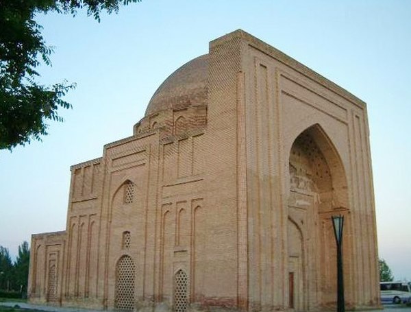 The vast Haruniyeh Dome in Tus. Some say it is the tomb of Ghazali, but this is disputed.