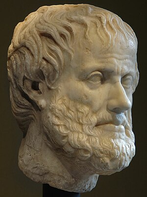 The Greek philosopher Aristotle criticized many of Plato's ideas as impracticable, but, like Plato, he admires balance and moderation and aims at a harmonious city under the rule of law Head of Aristotle.jpg