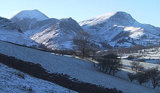 Hindscarth mountain in United Kingdom