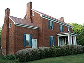 Hordsville, built while owned by 1836 by George Hairston, Henry County, Virginia Hordsville Henry County Virginia.JPG