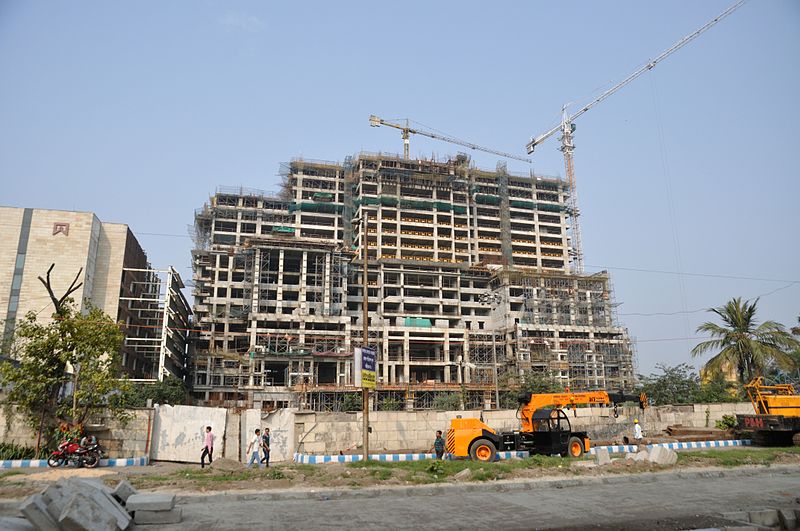 File:ITC Sonar - Hotel - Northern Block under Construction - Eastern Metropolitan Bypass - Kolkata 2015-02-19 2875.JPG