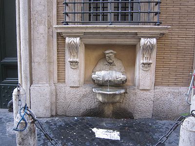 Fontana del Facchino.
