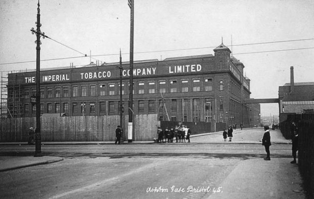 Imperial Tobacco building in Raleigh Road, Bristol, constructed in 1912