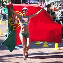 Inês Henriques, 50km marche, Portugal. Championne du monde et recordwoman du monde (36180450480).jpg