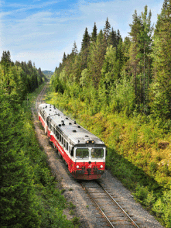 Inlandsbanan: Historia, Infrastruktur, Trafik