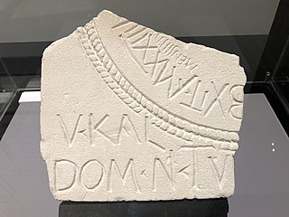 Inscription mentionnant le roi wisigoth Thorismond