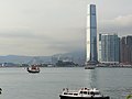 Thumbnail for File:International Commerce Centre and junk (2017).jpg