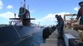 File:JS Mochishio (SS-600) tiba di Pearl Harbor sebelum RIMPAC tahun 2010, -21 Jun. 2010.ogv