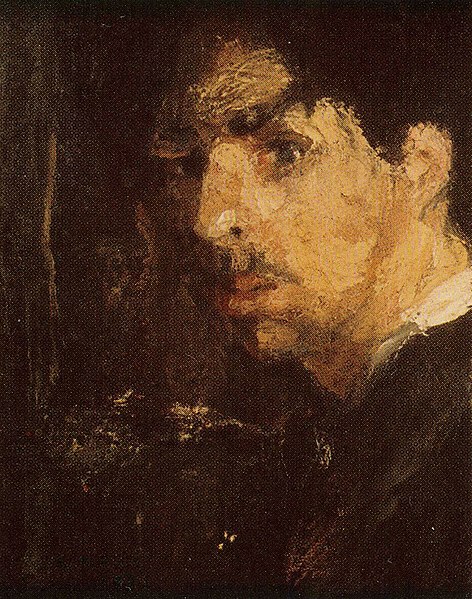 File:James Ensor - Portrait of the Artist - 'The Big Head'.jpg