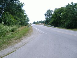 U.S. Route 22 in Jasper Mills