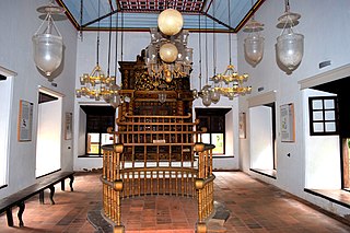 <span class="mw-page-title-main">Chendamangalam Synagogue</span> Former synagogue in Chendamangalam, Kerala, India