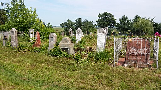 Jewish cemetery in Bykhov (Belarus) 1a