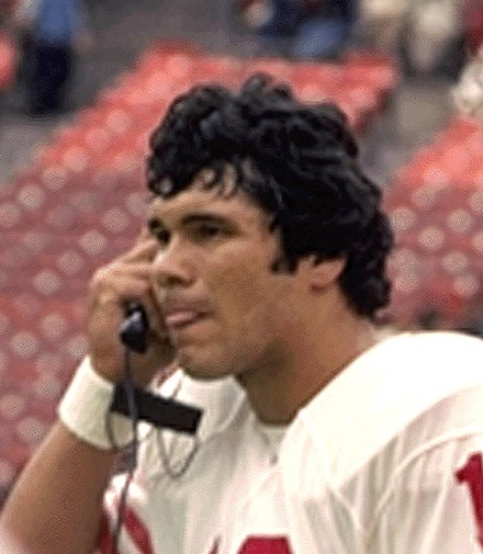 Plunkett with the 49ers in 1977