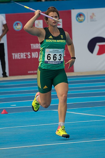File:Jo-Ane van Dyk of South Africa at the 2018 African Championships.jpg