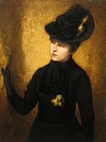 A Study in Black and Gold, Miss Coe, 1882