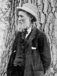 John Muir in the forest