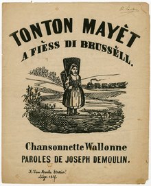 Joseph Demoulin - Tonton Mayèt a fièss di Brussèll, 1857.djvu
