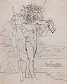 Joshua Cristall - Pan assailed by Putti - 1842 - Cristall-K07770.jpg