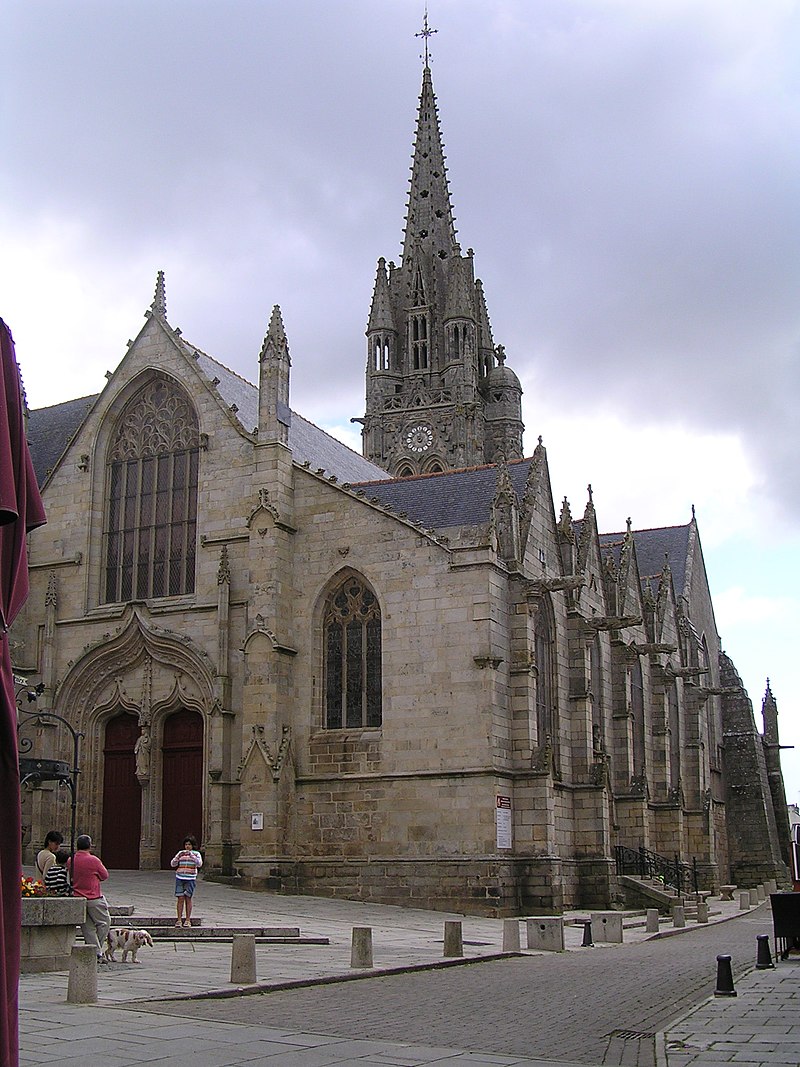 Vue générale de la basilique.