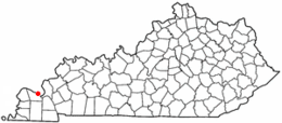 Paducah - Mapa