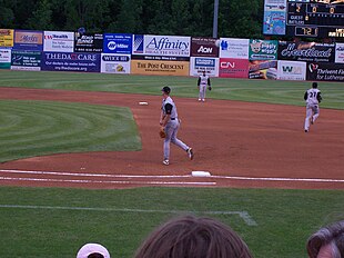 Kane County Cougars, playing the Wisconsin Timber Rattlers at Fox Cities Stadium on June 9, 2006 KaneCountyCougars.jpg