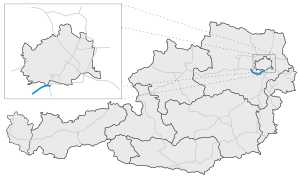 Course of the A 21