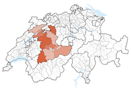 Karte Lage Kanton Bern 2013.2