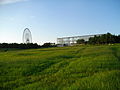 Riesenrad und Aussichtsplattform