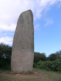 Illustrasjonsbilde av artikkelen Menhir de Kerloas