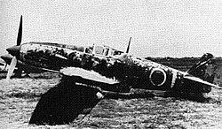 laivueen käytössä ollut Kawasaki Ki-61 Hien