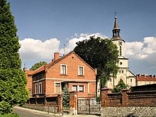 Saint Nicholas Church and the parish house