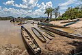 * Nomination Landscape of Don Khon, Si Phan Don, Laos, a sunny day for two fishermen in their pirogues near the river bank, where several other pirogues are attached, some of them flooded --Basile Morin 08:58, 15 May 2018 (UTC) * Promotion Enough for good quality IMO. Tournasol7 09:06, 15 May 2018 (UTC)