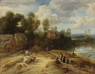 Landscape with Peasants and Cattle