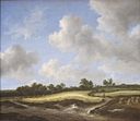 Landskab med en hvedemark af Jacob van Ruisdael, Getty Center.JPG