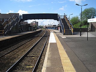 <span class="mw-page-title-main">Langley Green railway station</span> Railway station in the West Midlands, England