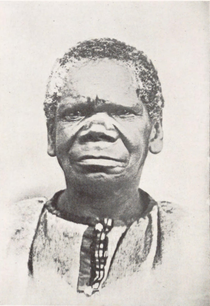 File:Last Aboriginal Tasmanian (from a book Published in 1931) P.312.png