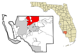 Lee County ve Florida eyaletinde yer