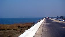 Left Dyke of Hirakud Dam