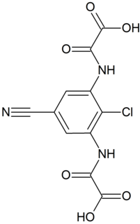 <span class="mw-page-title-main">Lodoxamide</span> Chemical compound