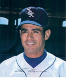 Luis Aparicio holds the American League record. Luis Aparicio, 70CWS.png