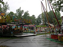 Amusement park at the Citadel Park. Luna Park Cittadella Parma.jpg