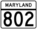 File:MD Route 802.svg