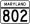 MD Route 802.svg