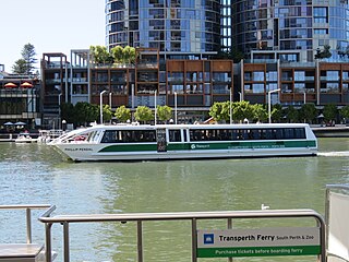 MV <i>Phillip Pendal</i> Swan River ferry in Perth, Western Australia