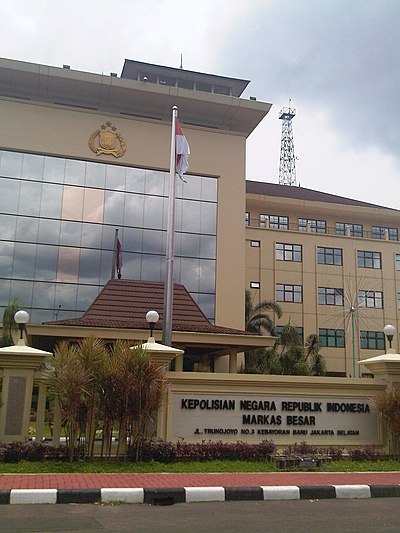 Indonesian National Police headquarters shooting