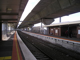 Macaulay railway station railway station in North Melbourne, Victoria, Australia